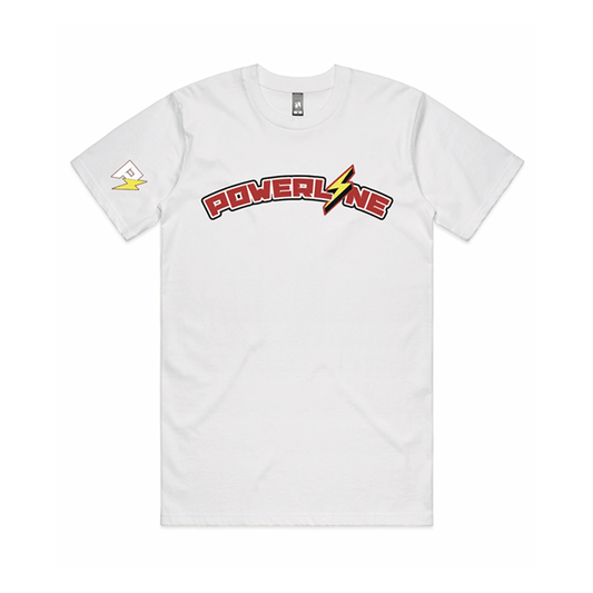 Powerline White T- shirt